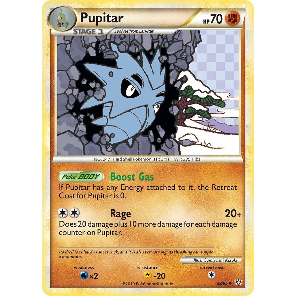Image for Pupitar (38) (38/95) (UL) - Pokemon