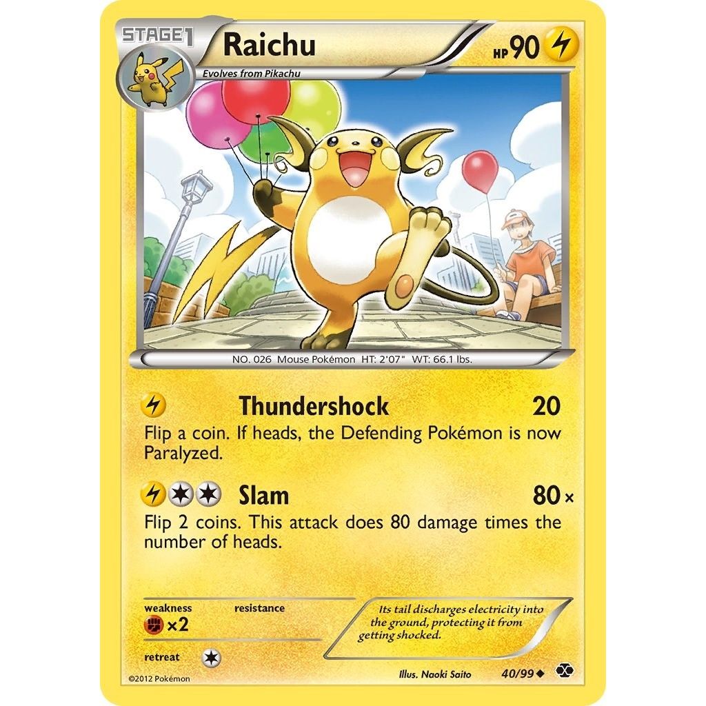 Image for Raichu (40/99) (NXD) - Pokemon