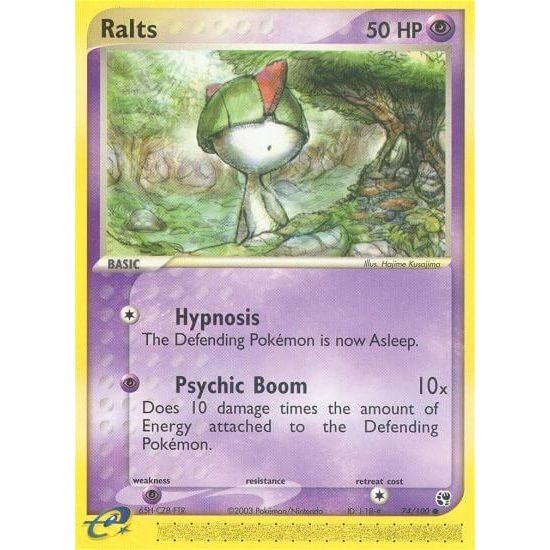Image for Ralts (74/100) (SS) - Pokemon