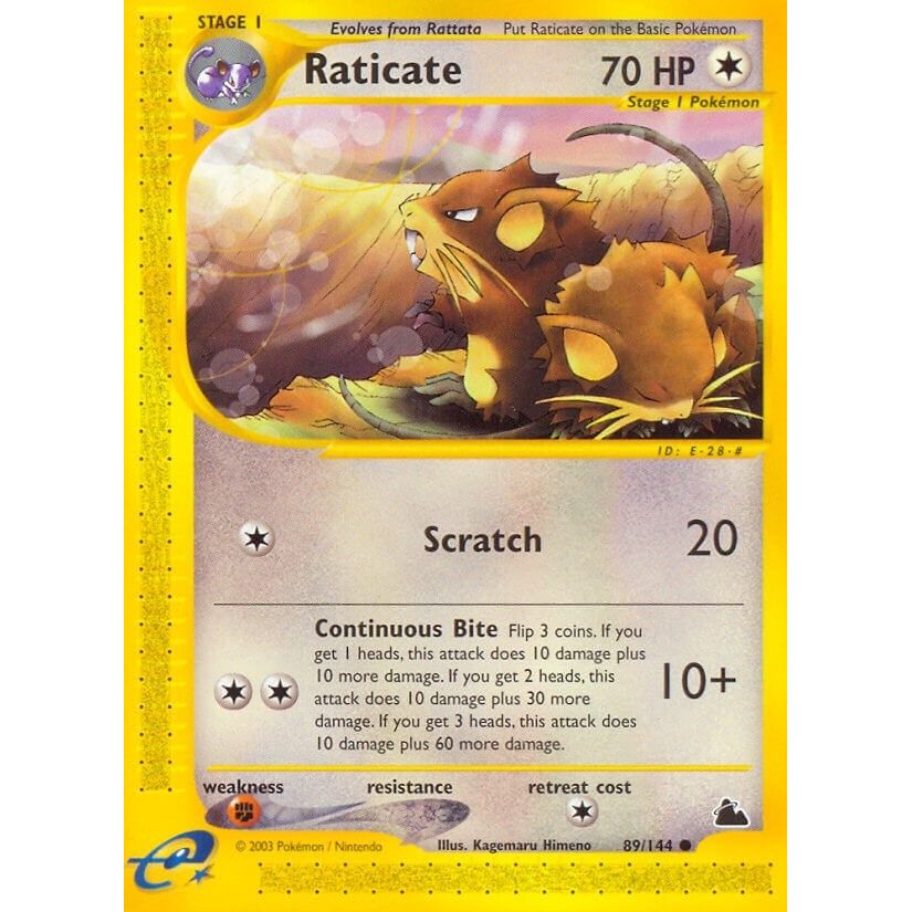 Image for Raticate (089/144) (SK) - Pokemon