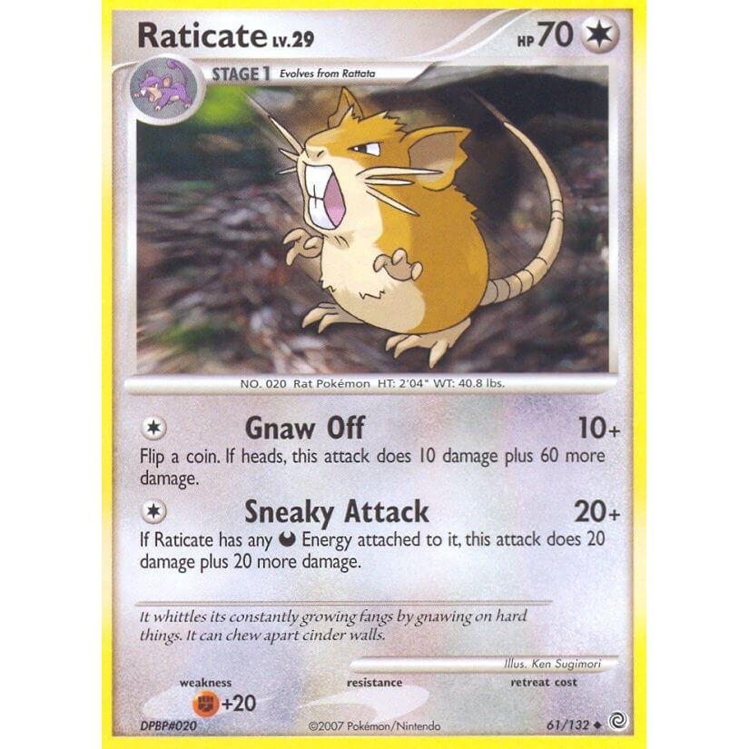 Image for Raticate (61/132) (SW) - Pokemon