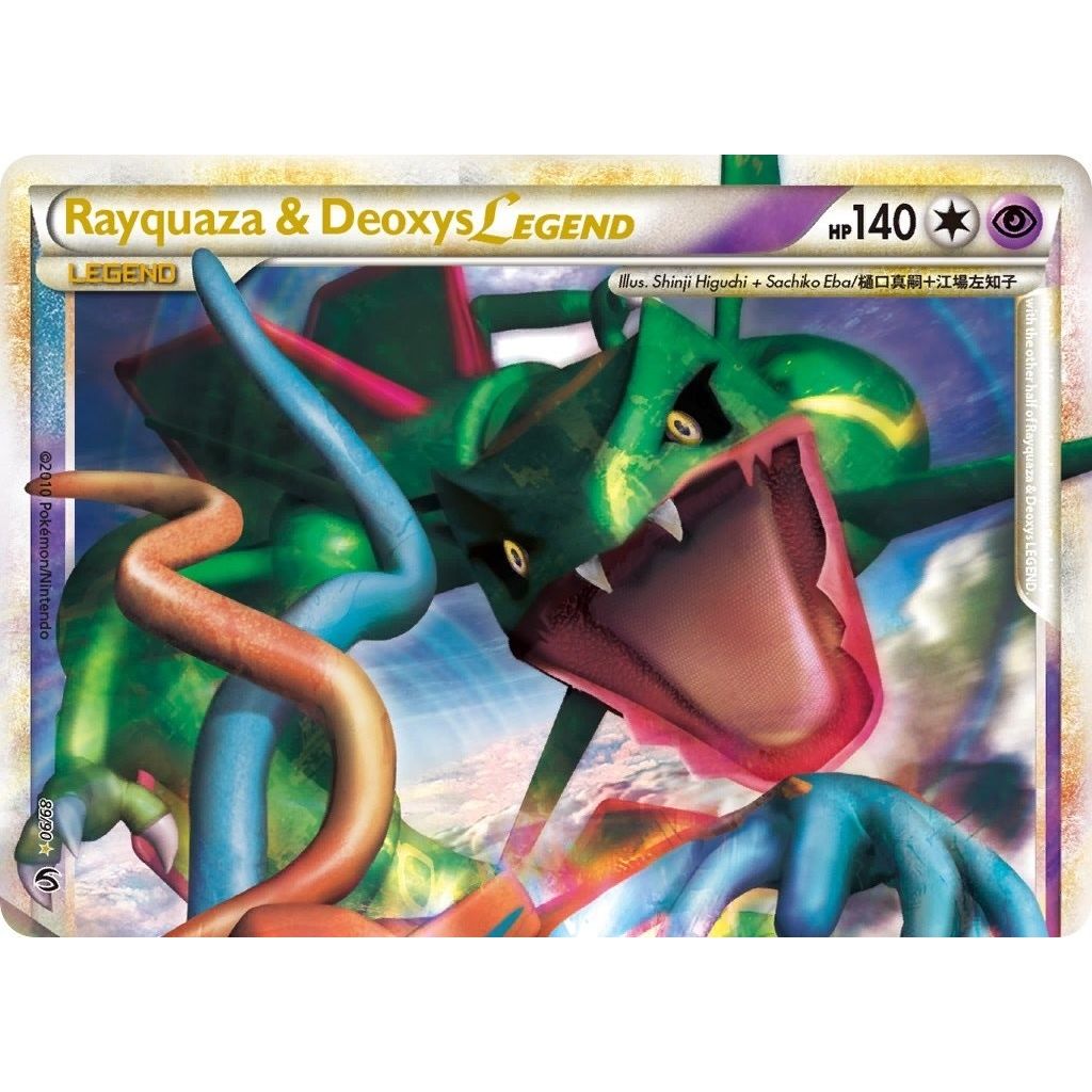 Image for Rayquaza & Deoxys Legend (Top) (89/90) (UD) - Pokemon