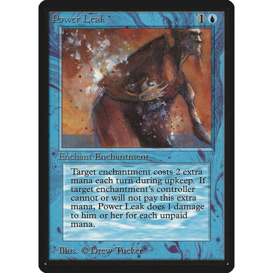 Image for Power Leak (LEB) - Magic: The Gathering