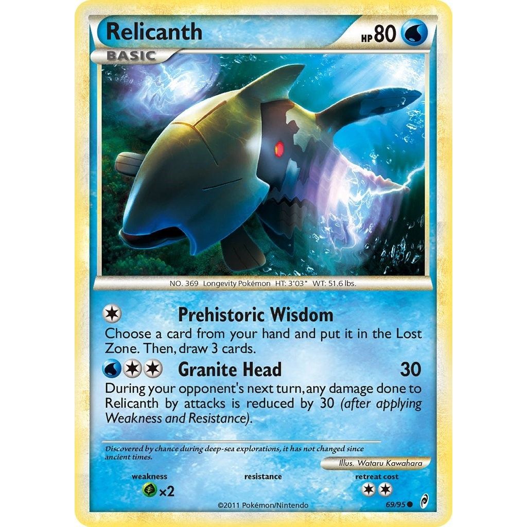 Image for Relicanth (69/95) (CL) - Pokemon