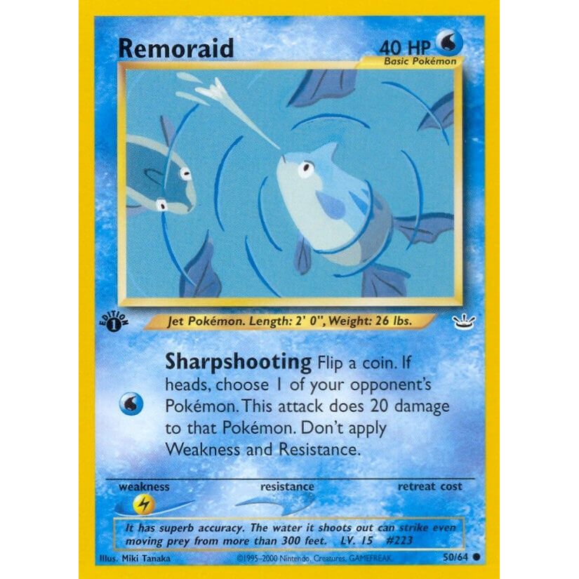 Image for Remoraid (50/64) (N3) - Pokemon