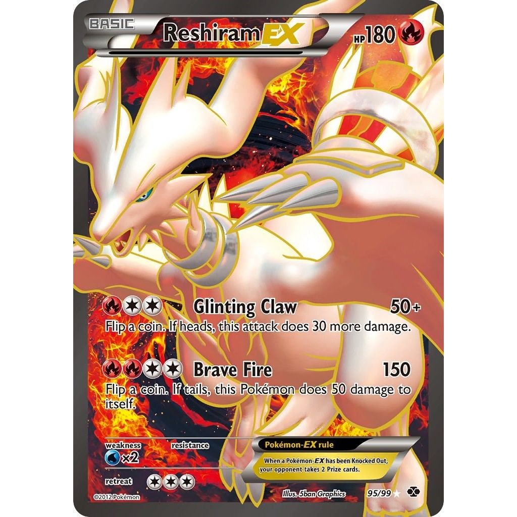 Image for Reshiram EX (95 Full Art) (95/99) (NXD) - Pokemon