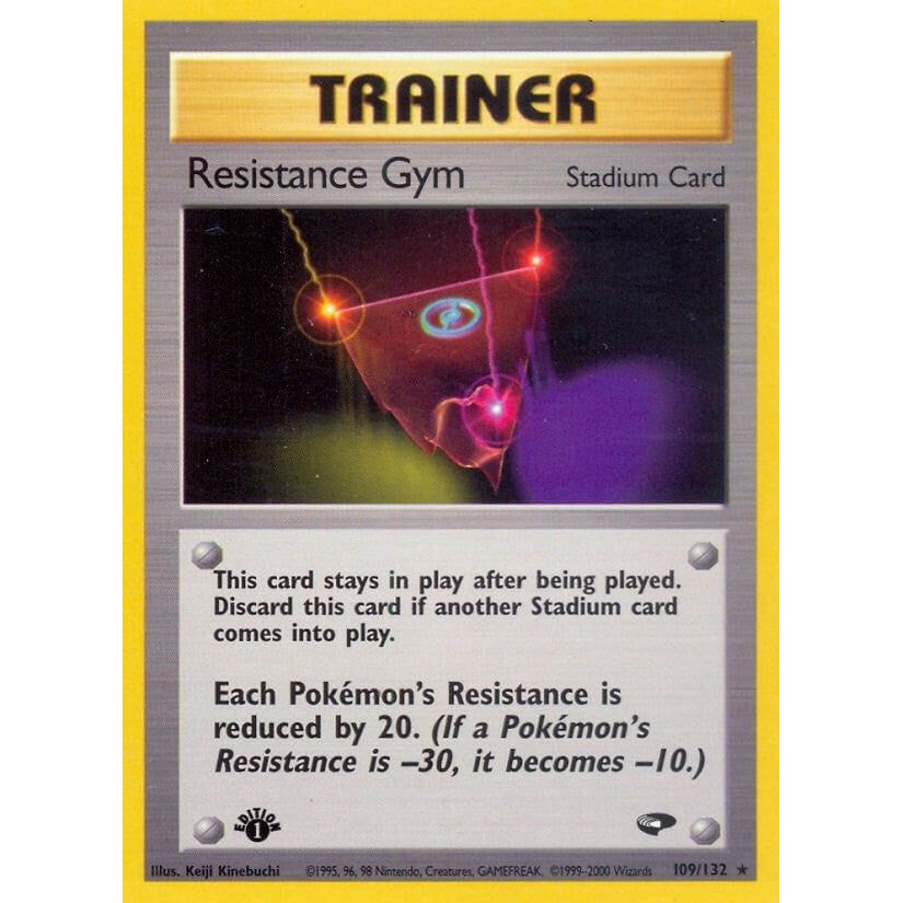 Image for Resistance Gym (109/132) (G2) - Pokemon