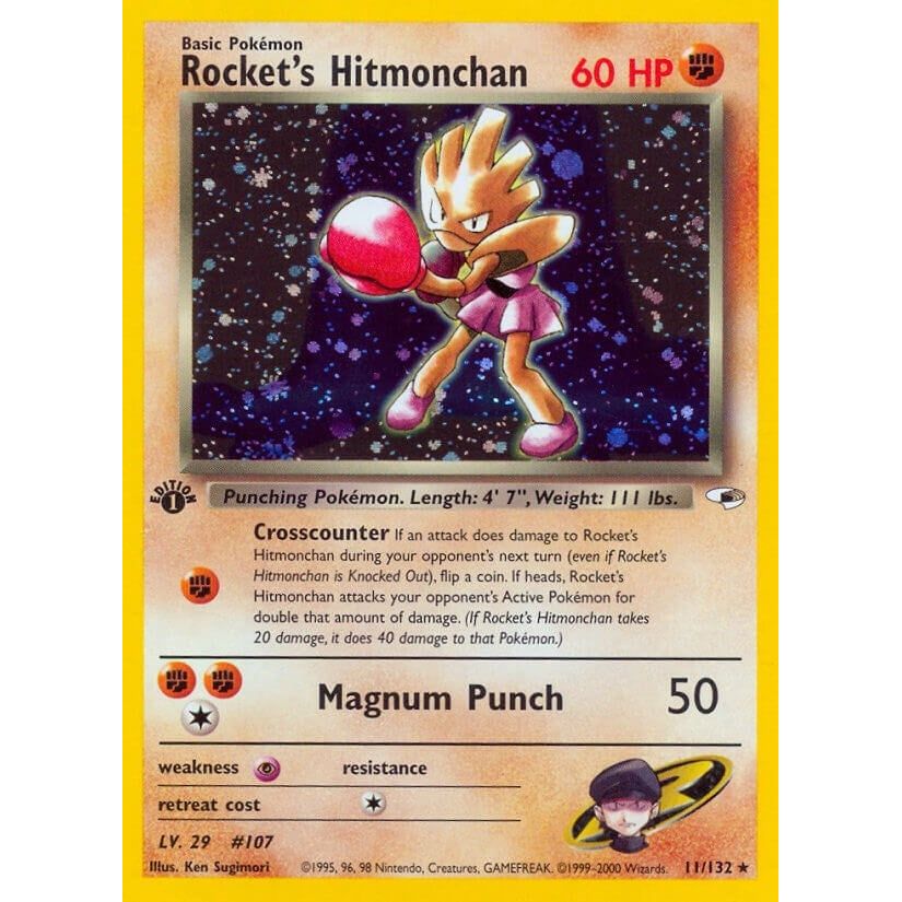 Image for Rocket's Hitmonchan (011/132) (G1) - Pokemon