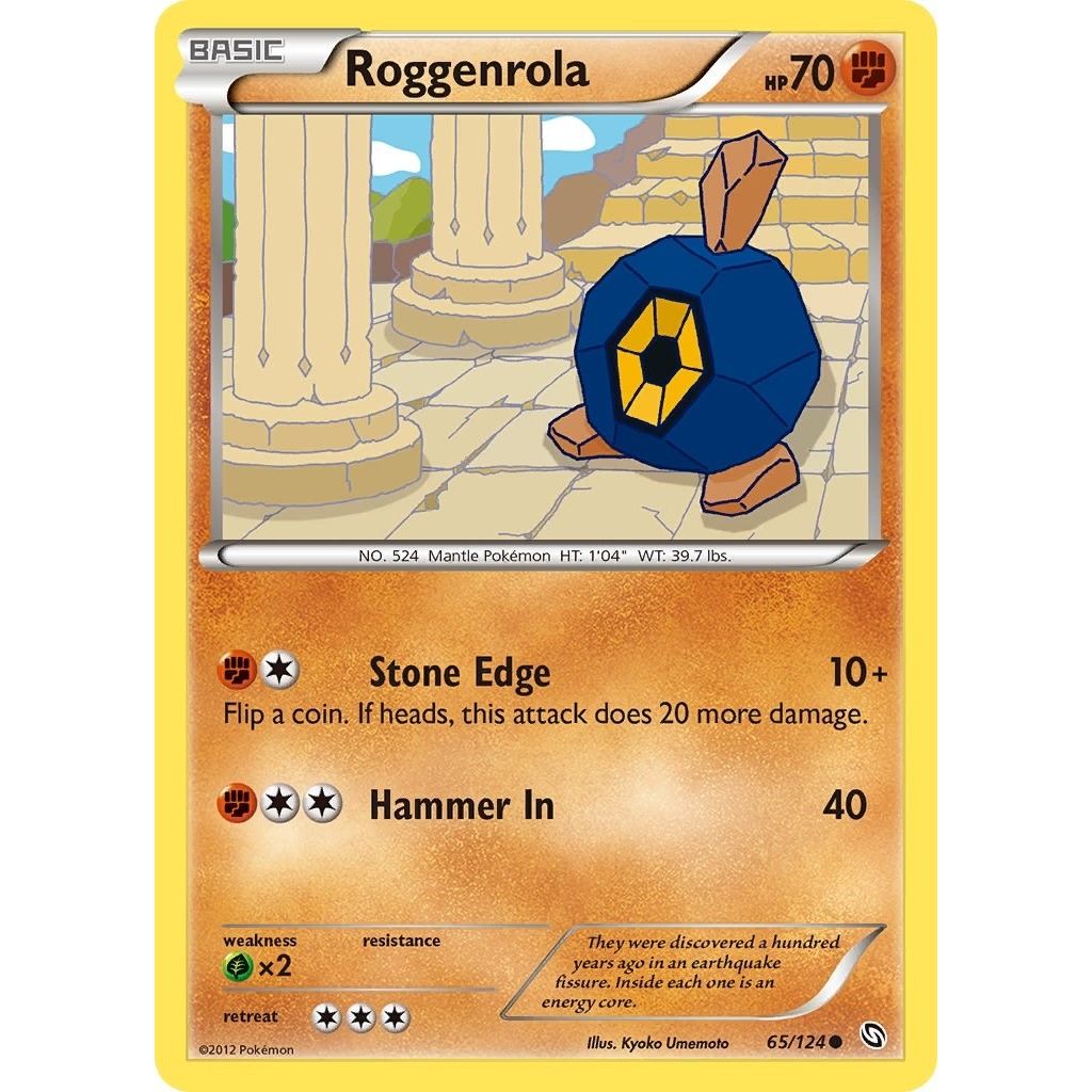 Image for Roggenrola (65/124) (DRX) - Pokemon