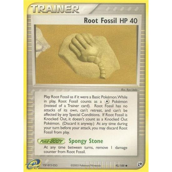 Image for Root Fossil (92/100) (SS) - Pokemon
