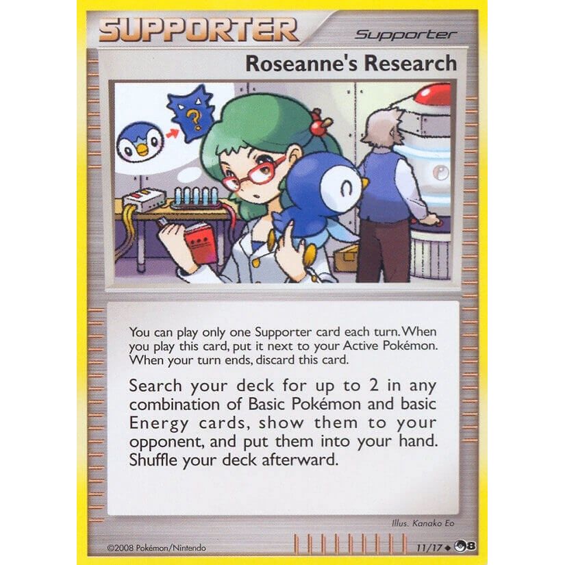 Image for Roseanne's Research (011/017) (POP) - Pokemon