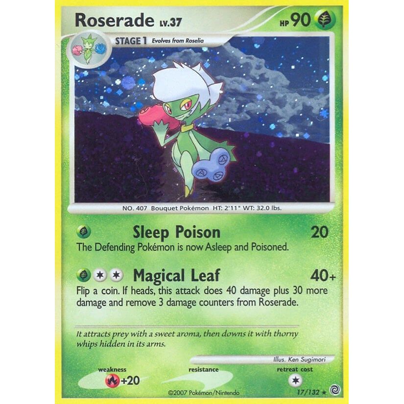 Image for Roserade (17/132) (SW) - Pokemon