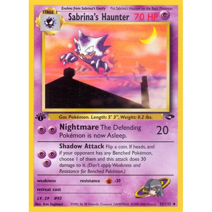 Image for Sabrina's Haunter (055/132) (G2) - Pokemon