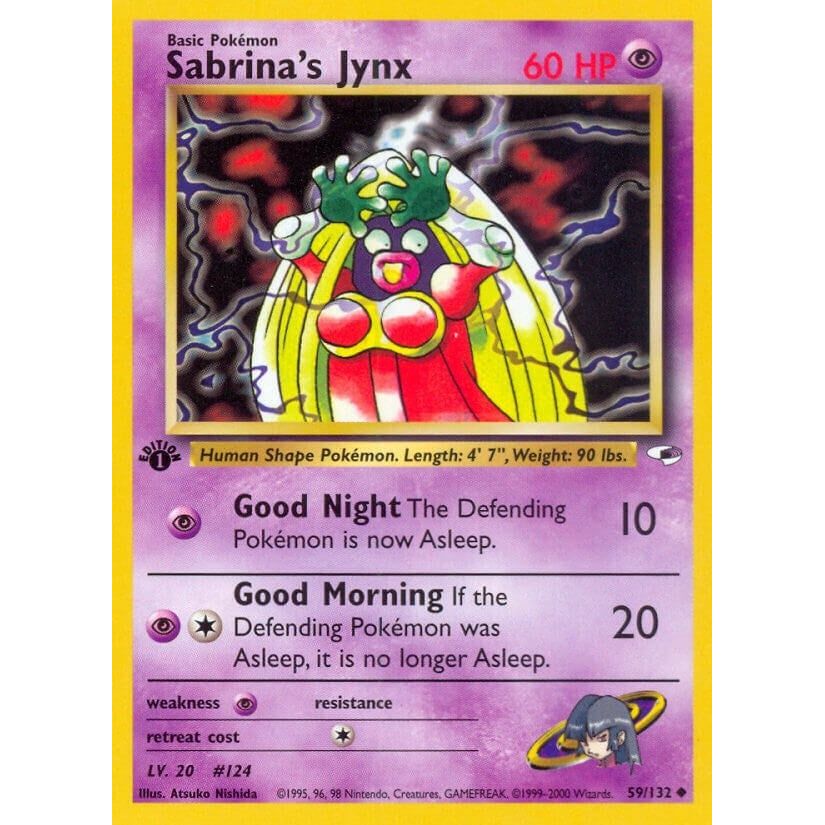 Image for Sabrina's Jynx (059/132) (G1) - Pokemon