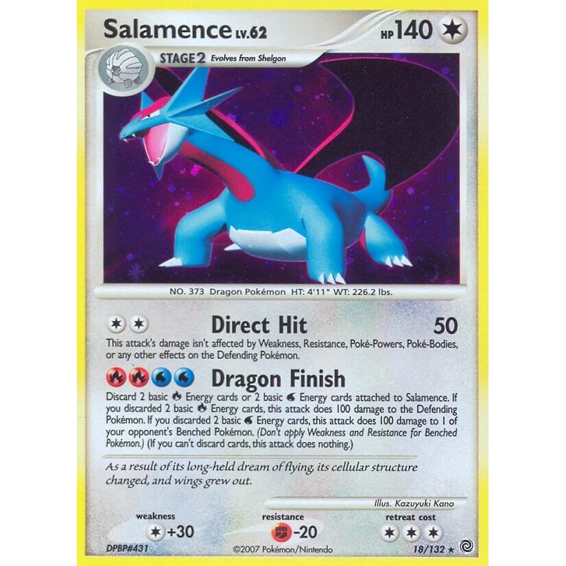 Image for Salamence (18/132) (SW) - Pokemon