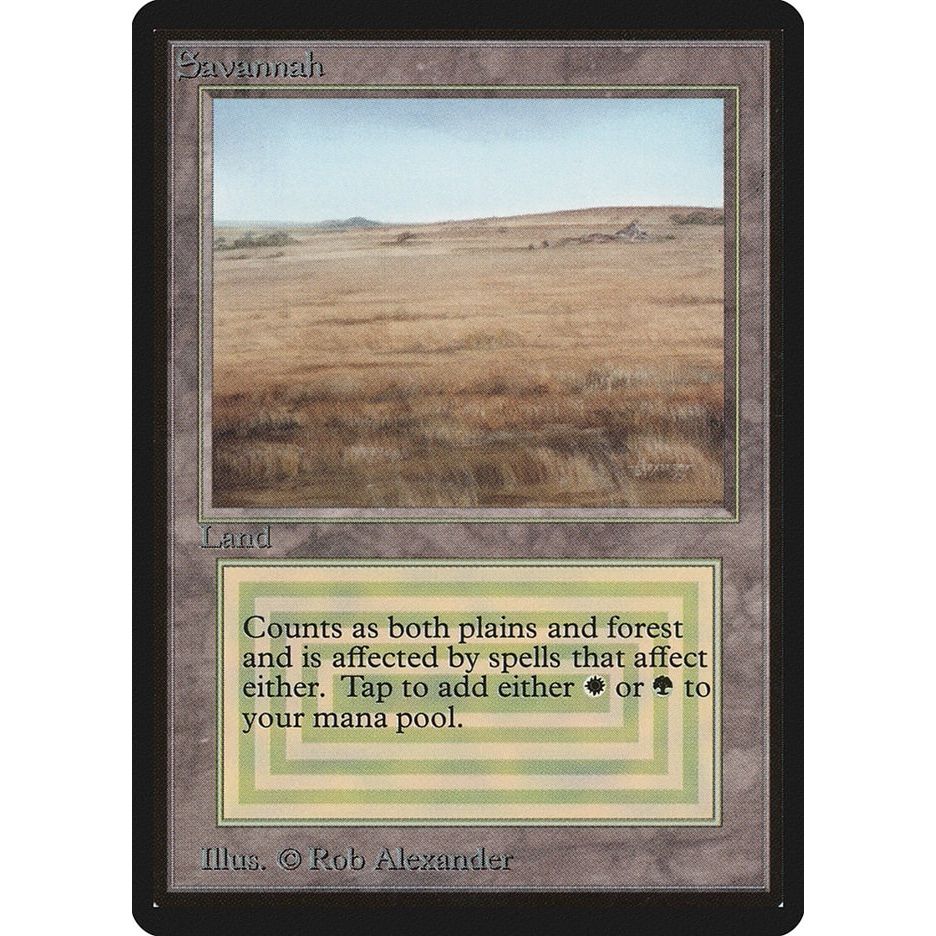 Image for Savannah (LEB) - Magic: The Gathering