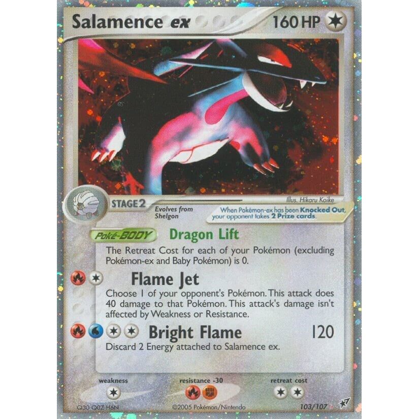 Image for Salamence ex (103/107) (DX) - Pokemon