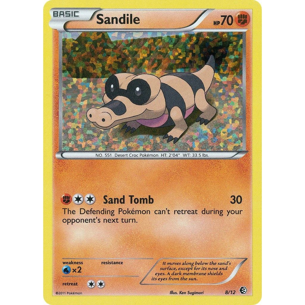 Image for Sandile (008/012) - Pokemon