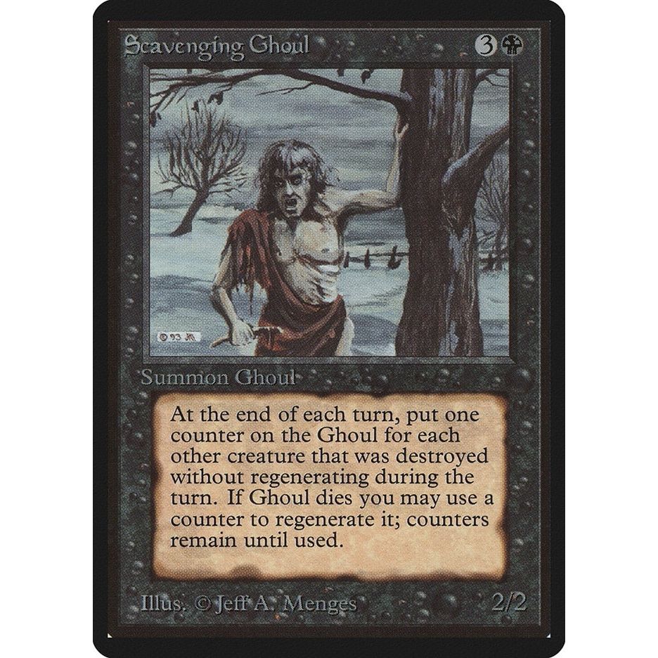 Image for Scavenging Ghoul (LEB) - Magic: The Gathering