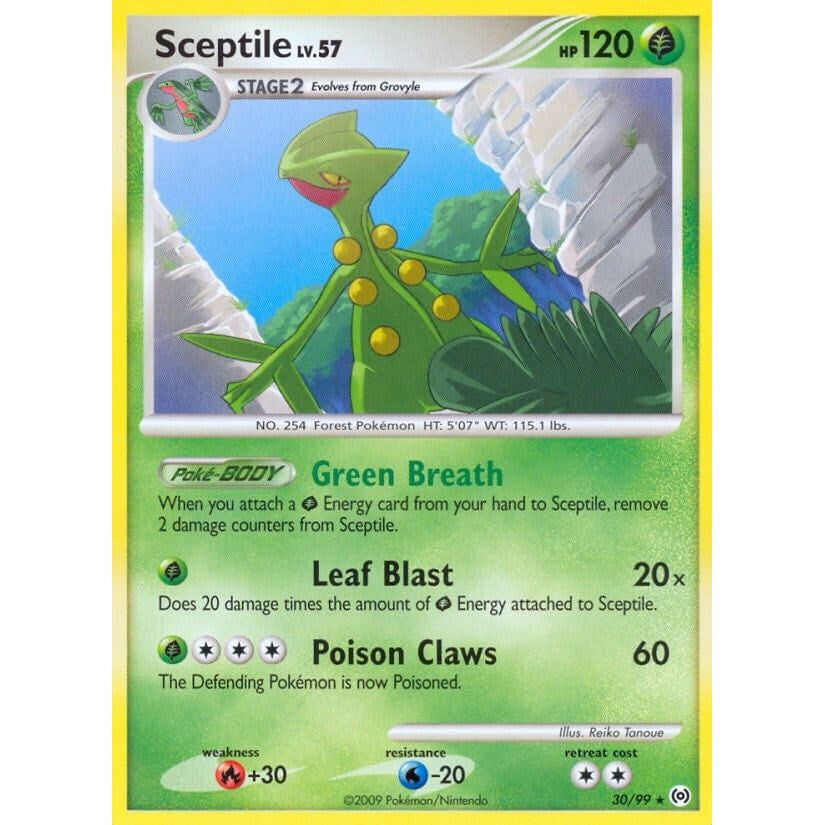 Image for Sceptile (30) (30/99) (AR) - Pokemon
