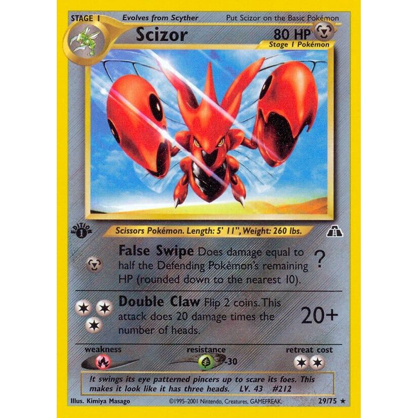 Image for Scizor (29) (29/75) (N2) - Pokemon