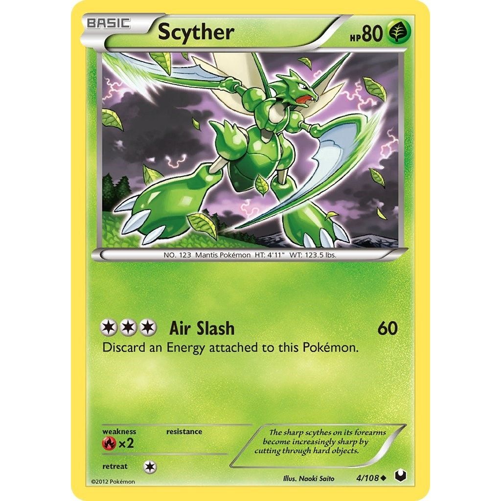 Image for Scyther (4/108) (DEX) - Pokemon