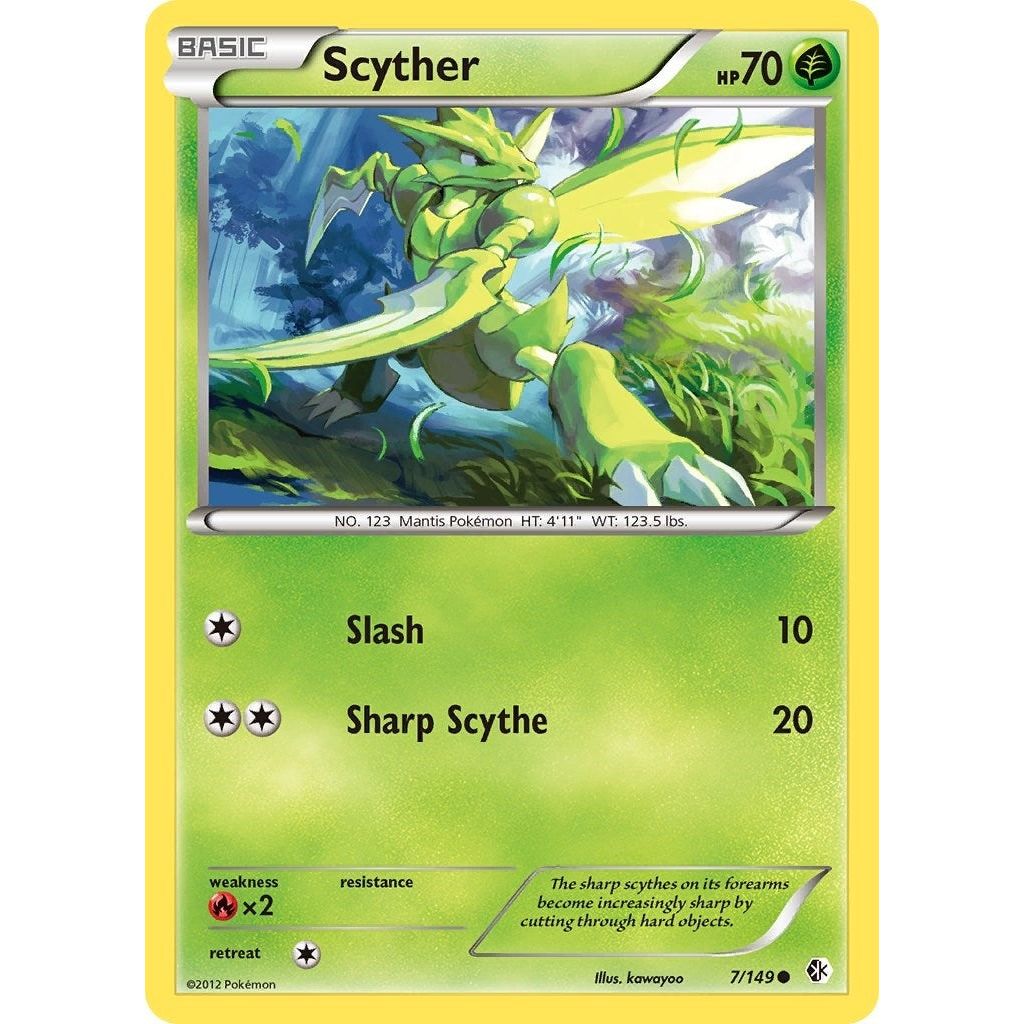 Image for Scyther (7/149) (BCR) - Pokemon