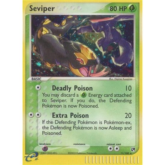 Image for Seviper (11/100) (SS) - Pokemon