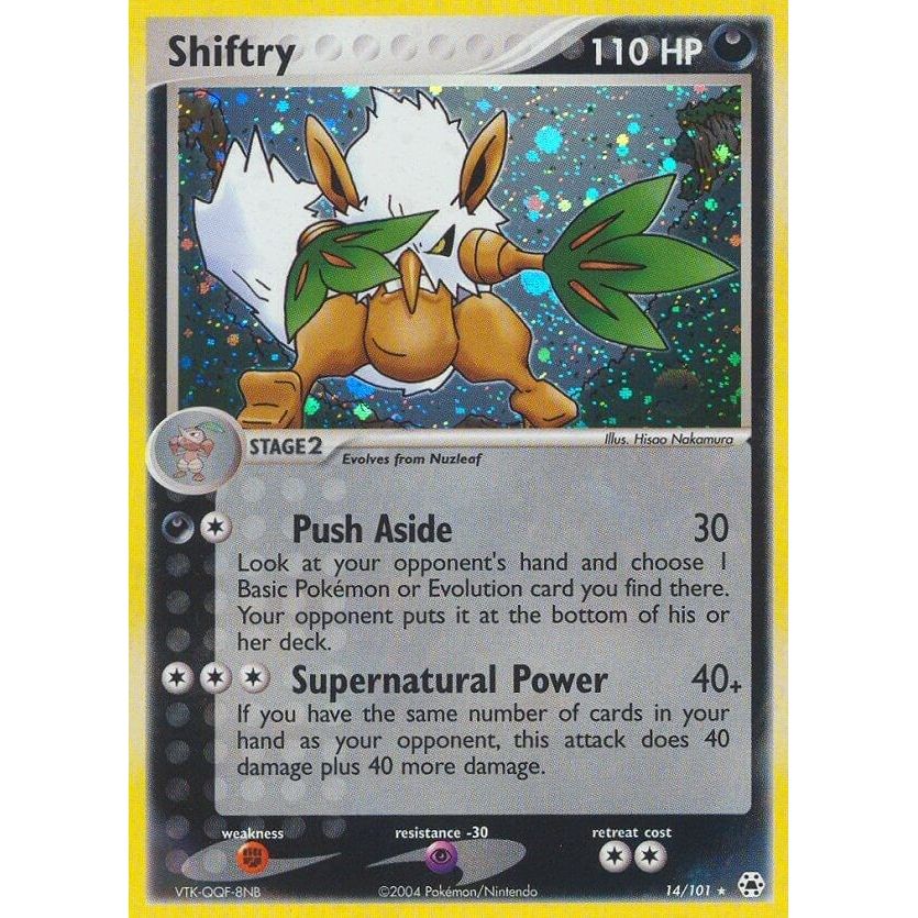 Image for Shiftry (14/101) (HL) - Pokemon