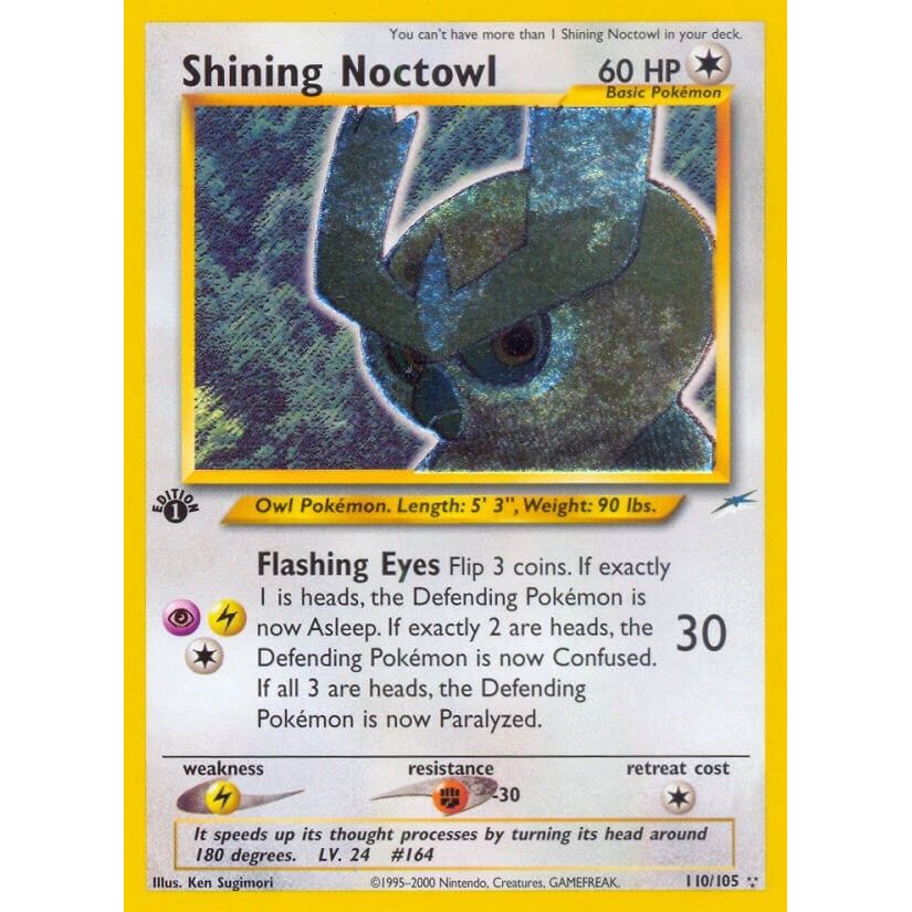 Image for Shining Noctowl (110/105) (N4) - Pokemon