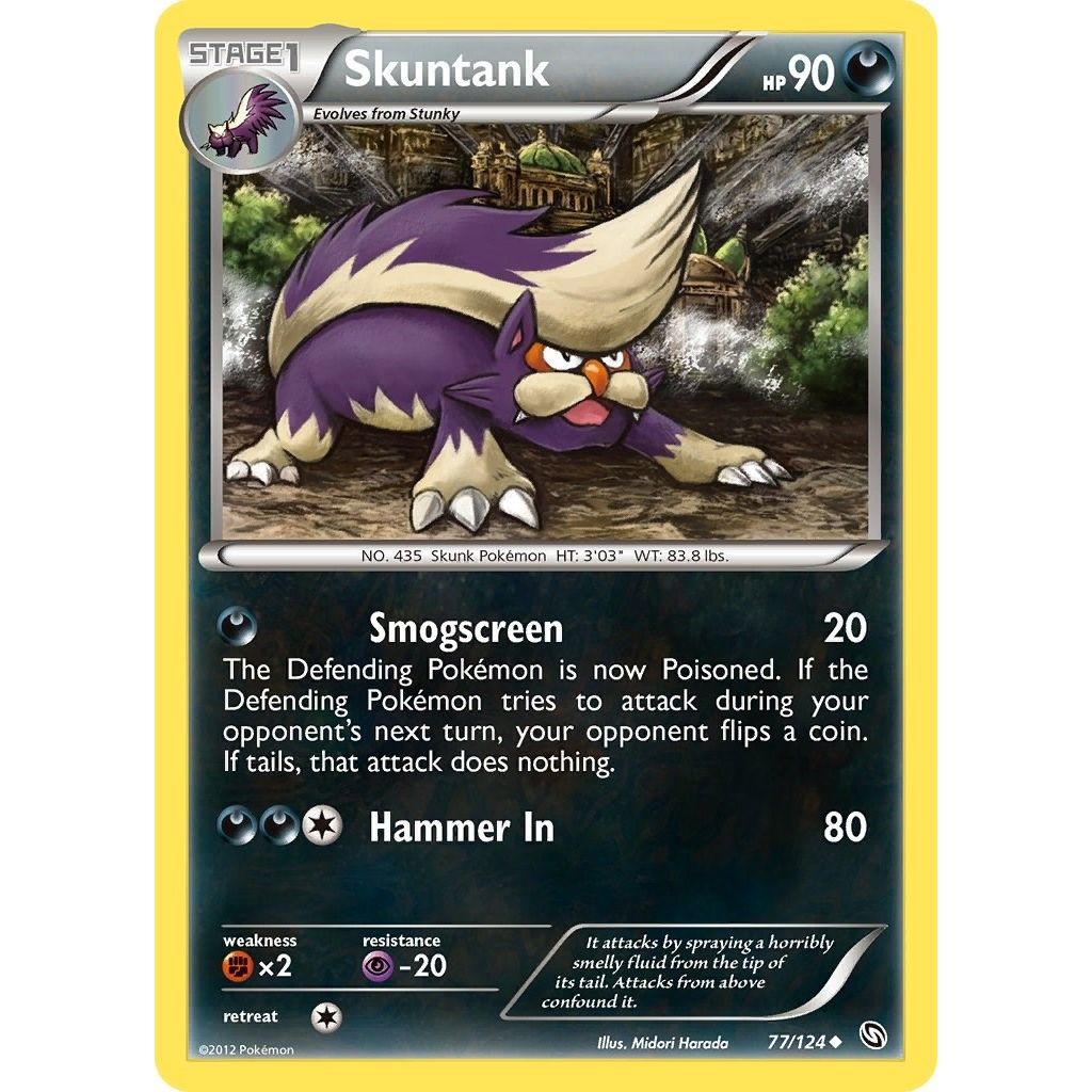 Image for Skuntank (77/124) (DRX) - Pokemon