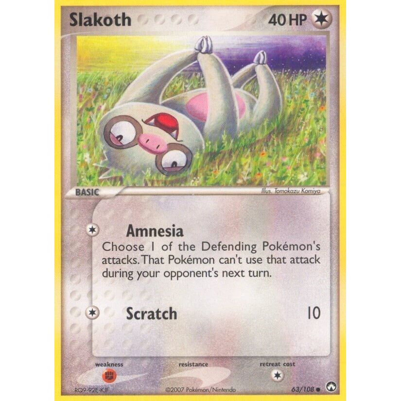 Image for Slakoth (63/108) (PK) - Pokemon