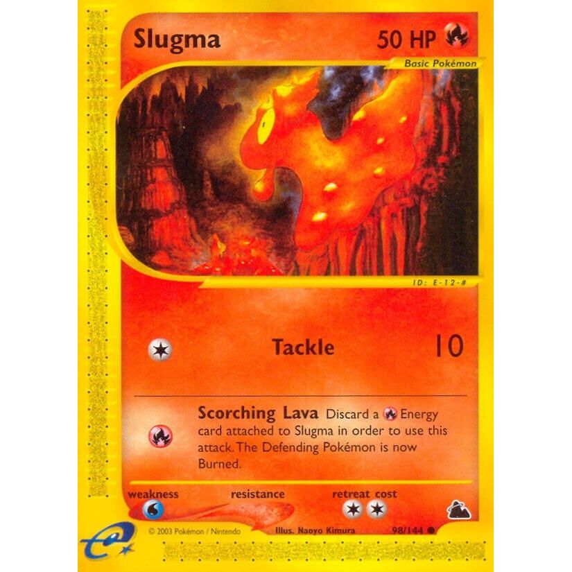 Image for Slugma (98) (098/144) (SK) - Pokemon