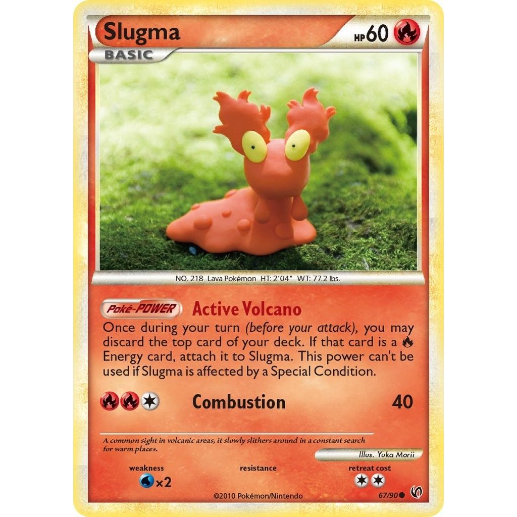 Image for Slugma (67/90) (UD) - Pokemon