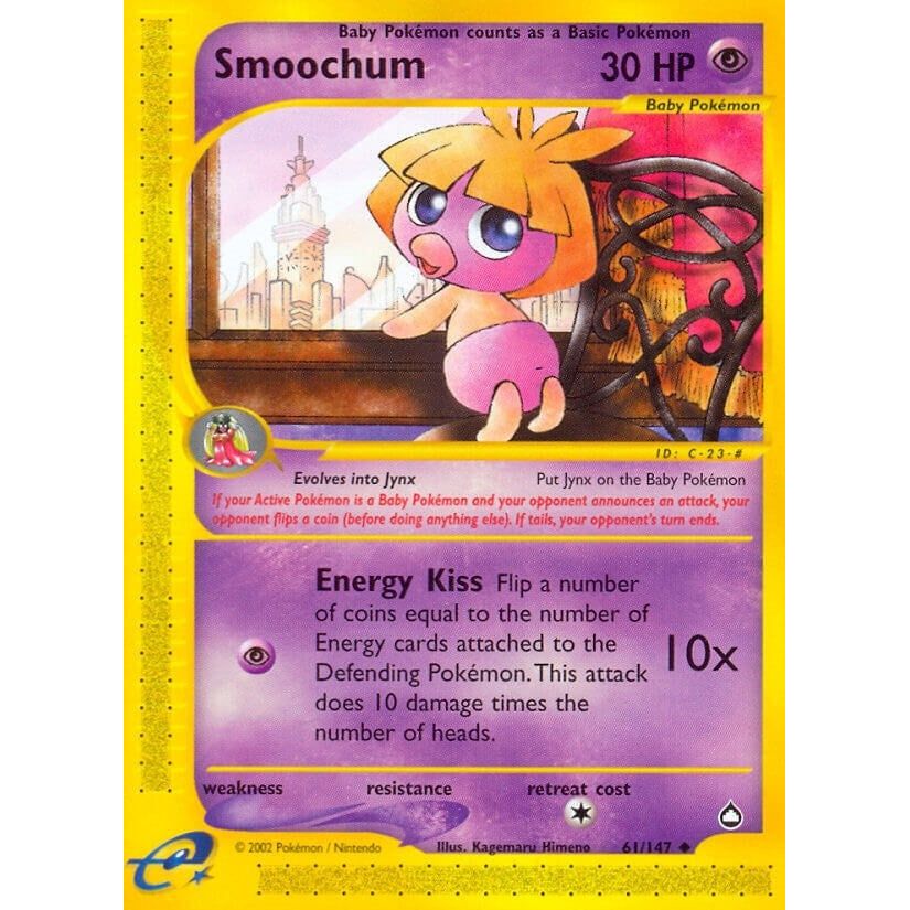 Image for Smoochum (061/147) (AQ) - Pokemon