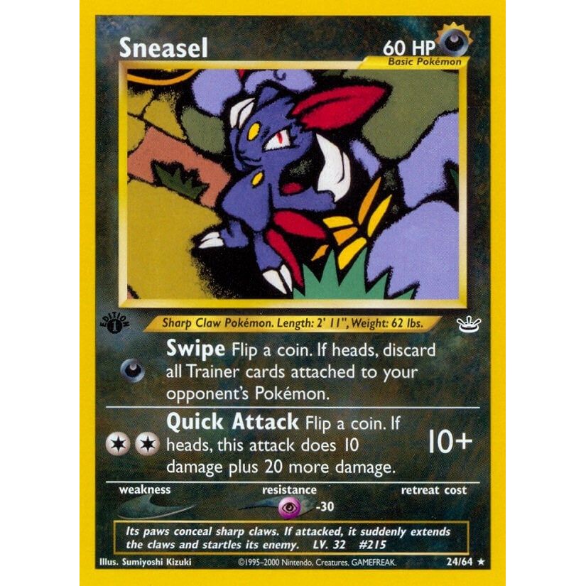 Image for Sneasel (24/64) (N3) - Pokemon