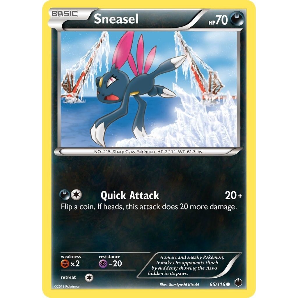 Image for Sneasel (65/116) (PLF) - Pokemon