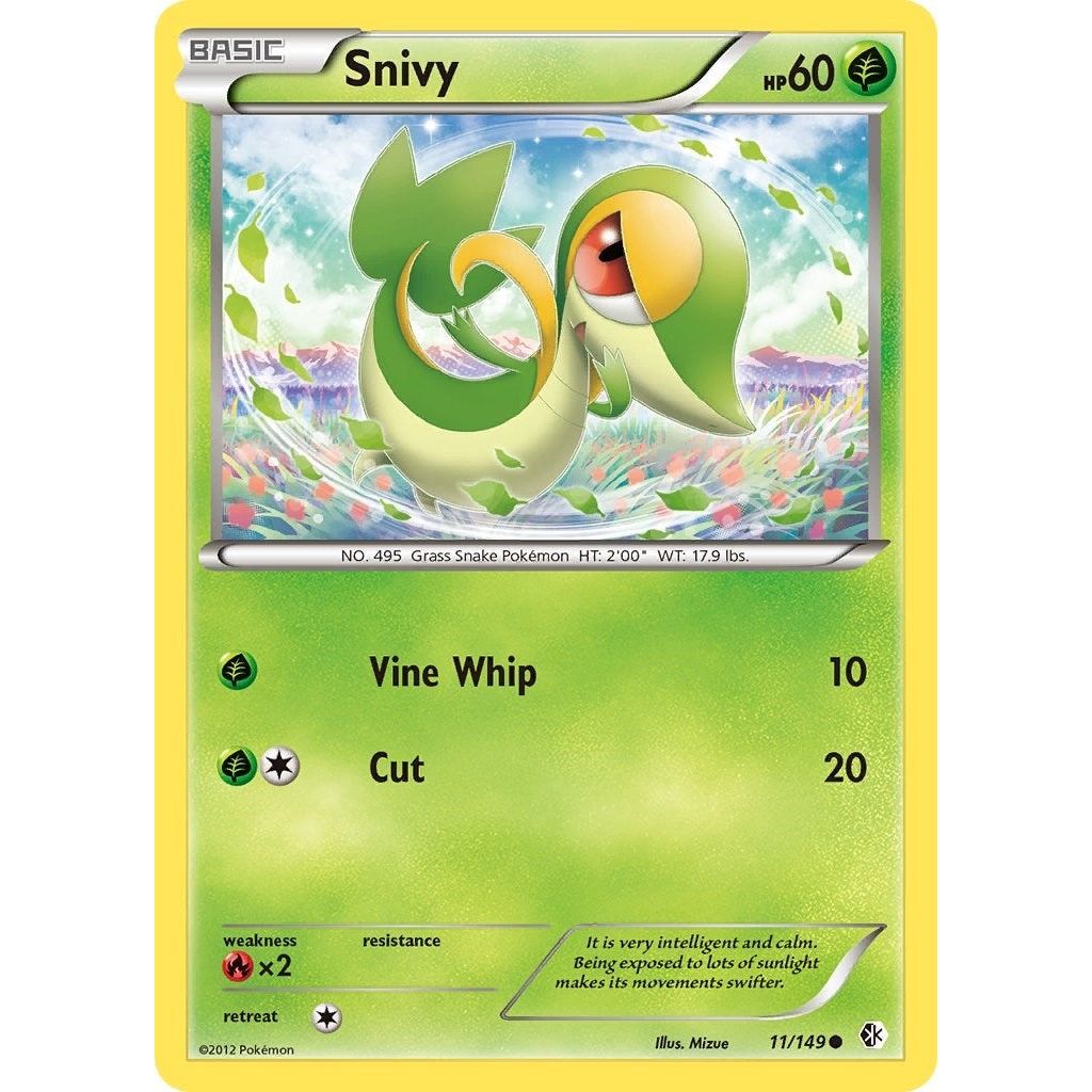 Image for Snivy (11/149) (BCR) - Pokemon