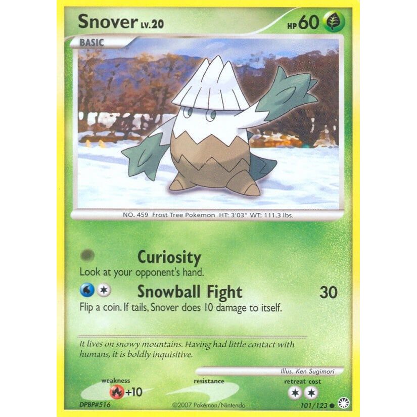 Image for Snover (101/123) (MT) - Pokemon