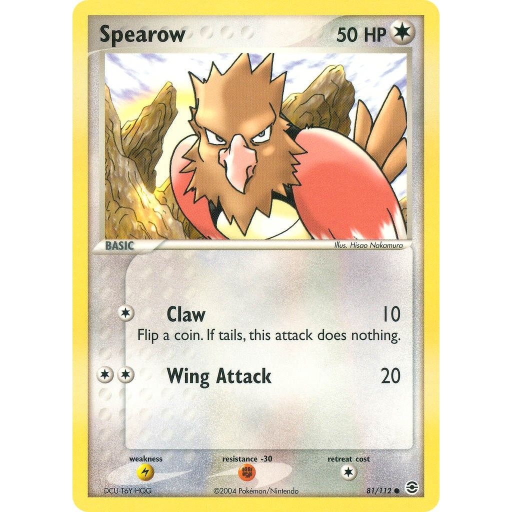 Image for Spearow (81/112) (RG) - Pokemon