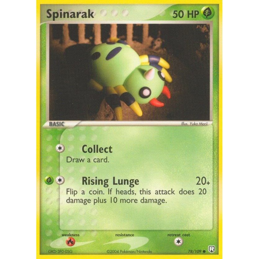 Image for Spinarak (78/109) (RR) - Pokemon