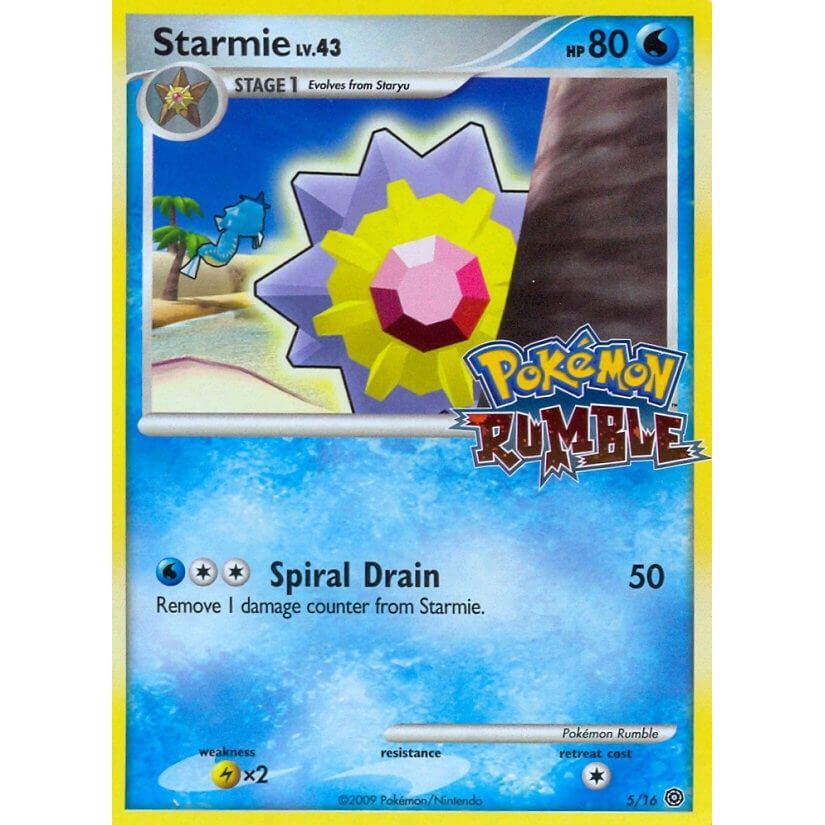 Image for Starmie (5) (RUM) - Pokemon