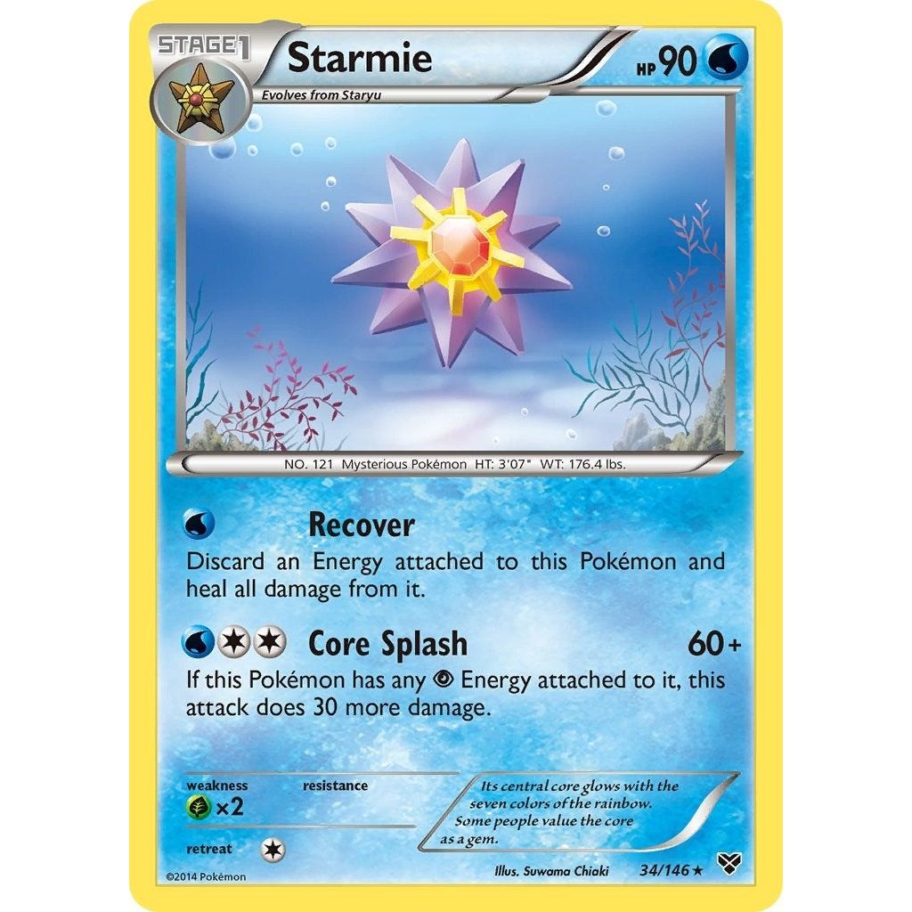 Image for Starmie (34/146) (XY) - Pokemon