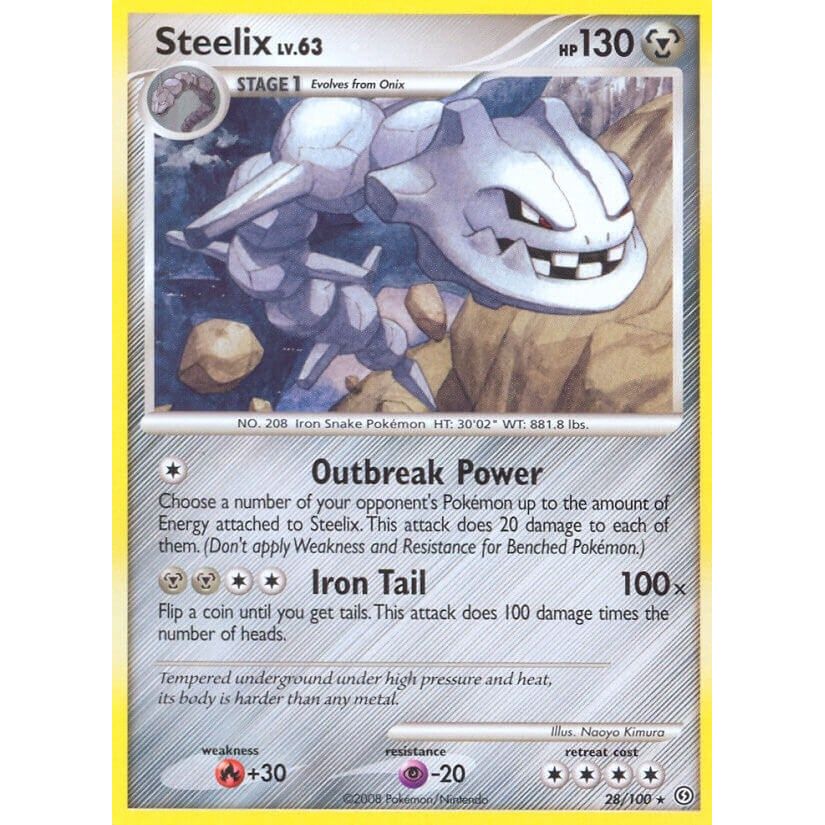 Image for Steelix (28/100) (SF) - Pokemon