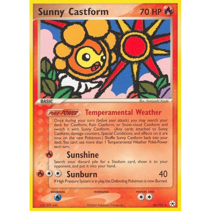 Image for Sunny Castform (26/101) (HL) - Pokemon