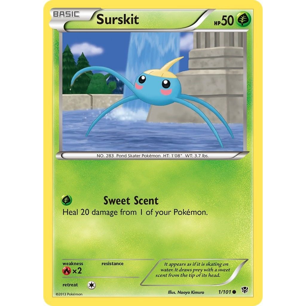 Image for Surskit (1/101) (PLB) - Pokemon