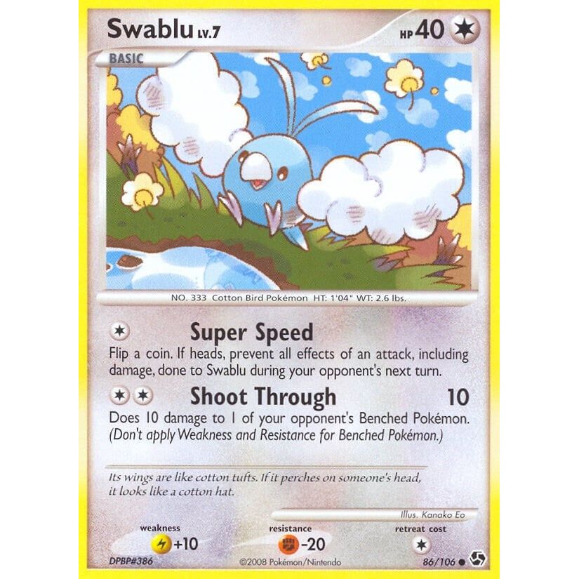 Image for Swablu (86/106) (GE) - Pokemon