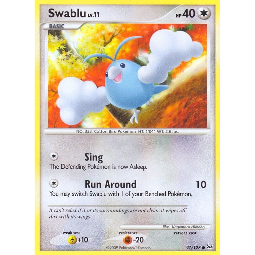 Image for Swablu (97/127) (PL) - Pokemon