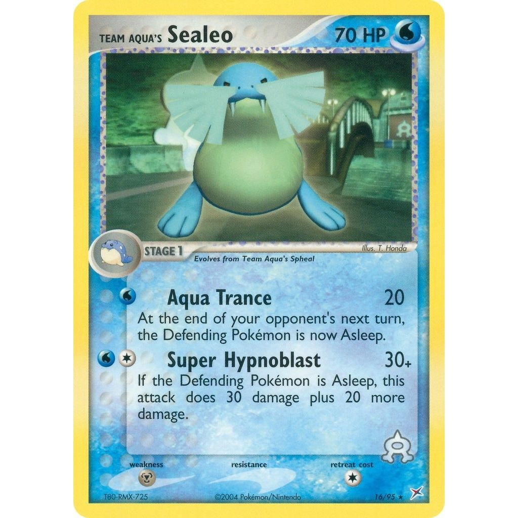 Image for Team Aqua's Sealeo (16/95) (MA) - Pokemon