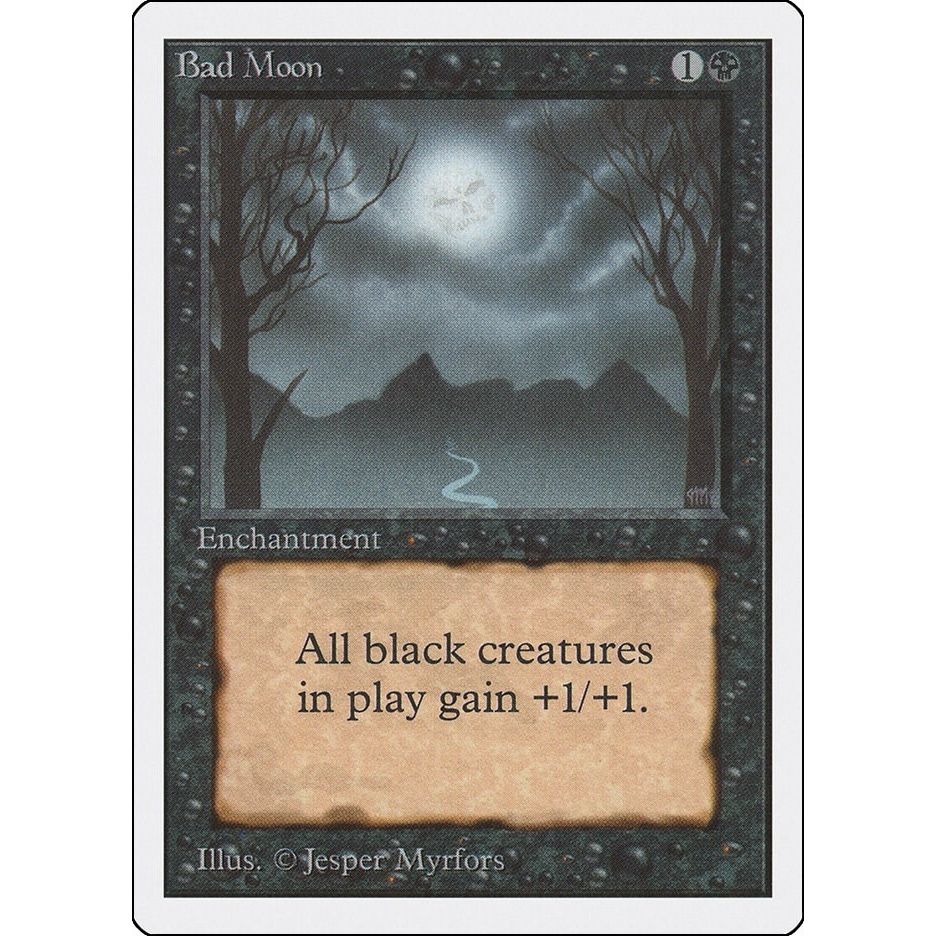 Image for Bad Moon (2ED) - Magic: The Gathering